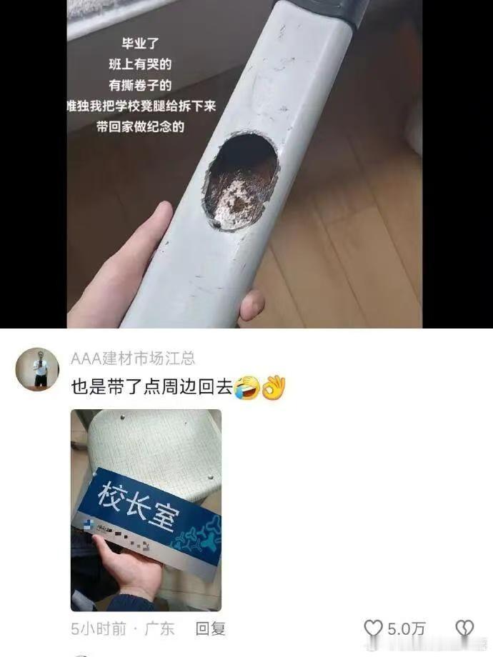 既然要毕业了，总得带点纪念品啊金句爆梗挑战赛遇见春天 ​​​
