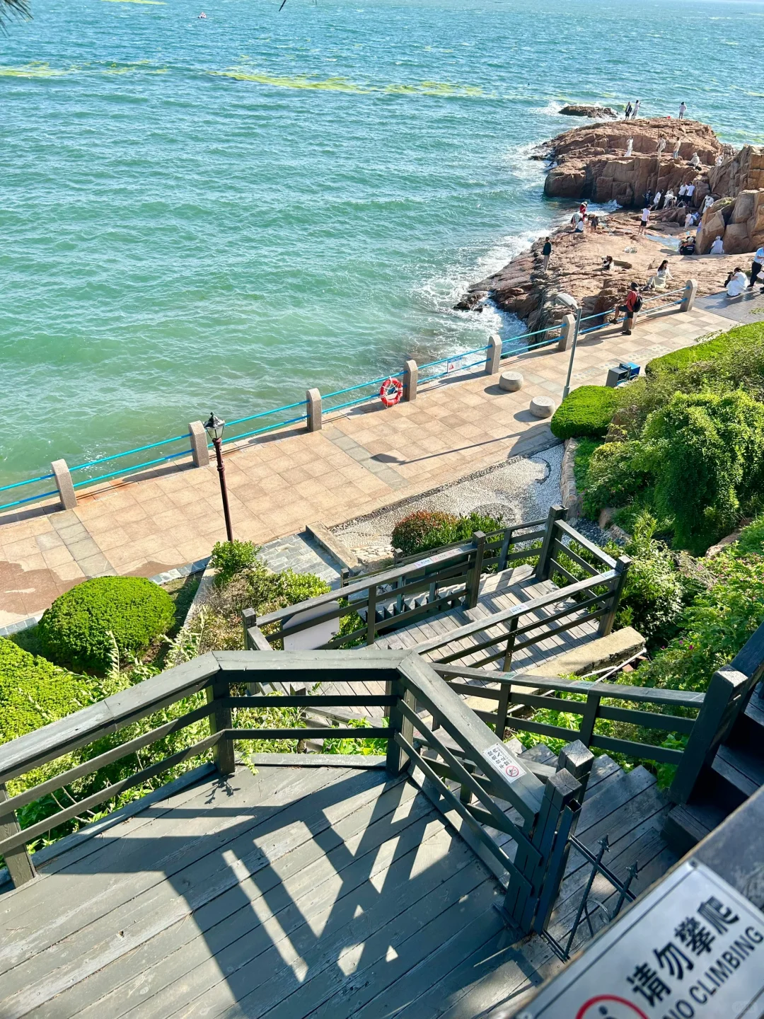 9.27实况～青岛海边公园好美好美！！！