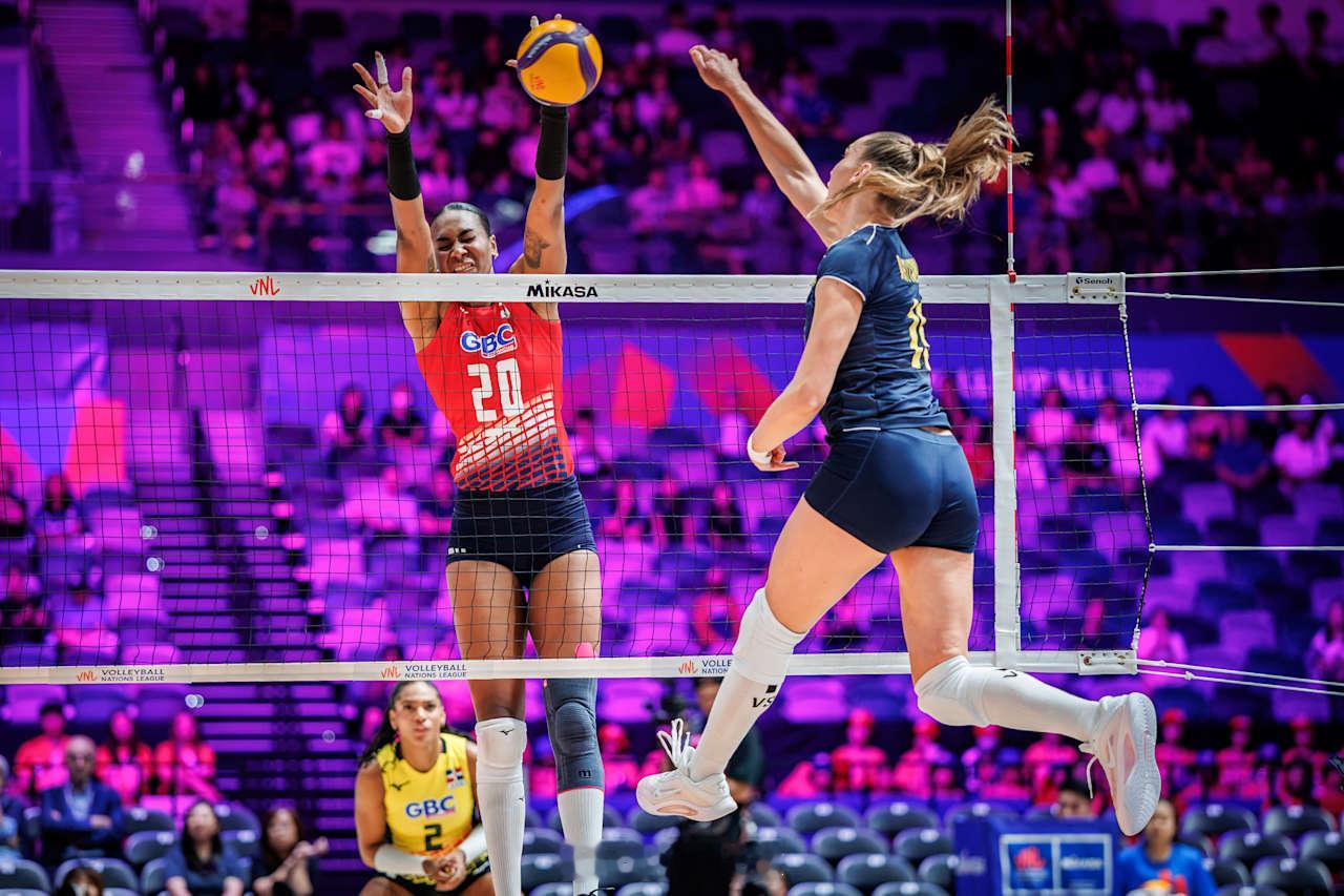【2026世界女排联赛 香港站：多米尼加共和国女排3-2乌克兰女排】北京时间10