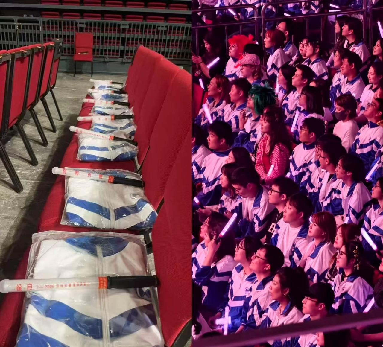 当39岁的徐良，让近万人套上校服，拎着米面粮油走出体育馆。
没人见过这样的演唱