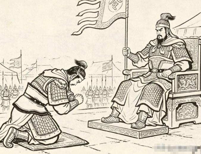 朱灵原来是袁绍的部将，归降曹操后便开始一心卖命，可他毕竟是降将，曹操也因此一直防