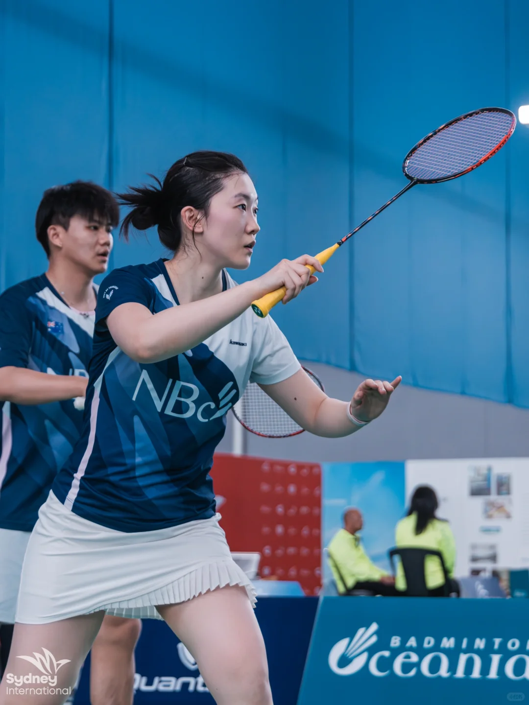 偶尔参加一下国际比赛🏸👀