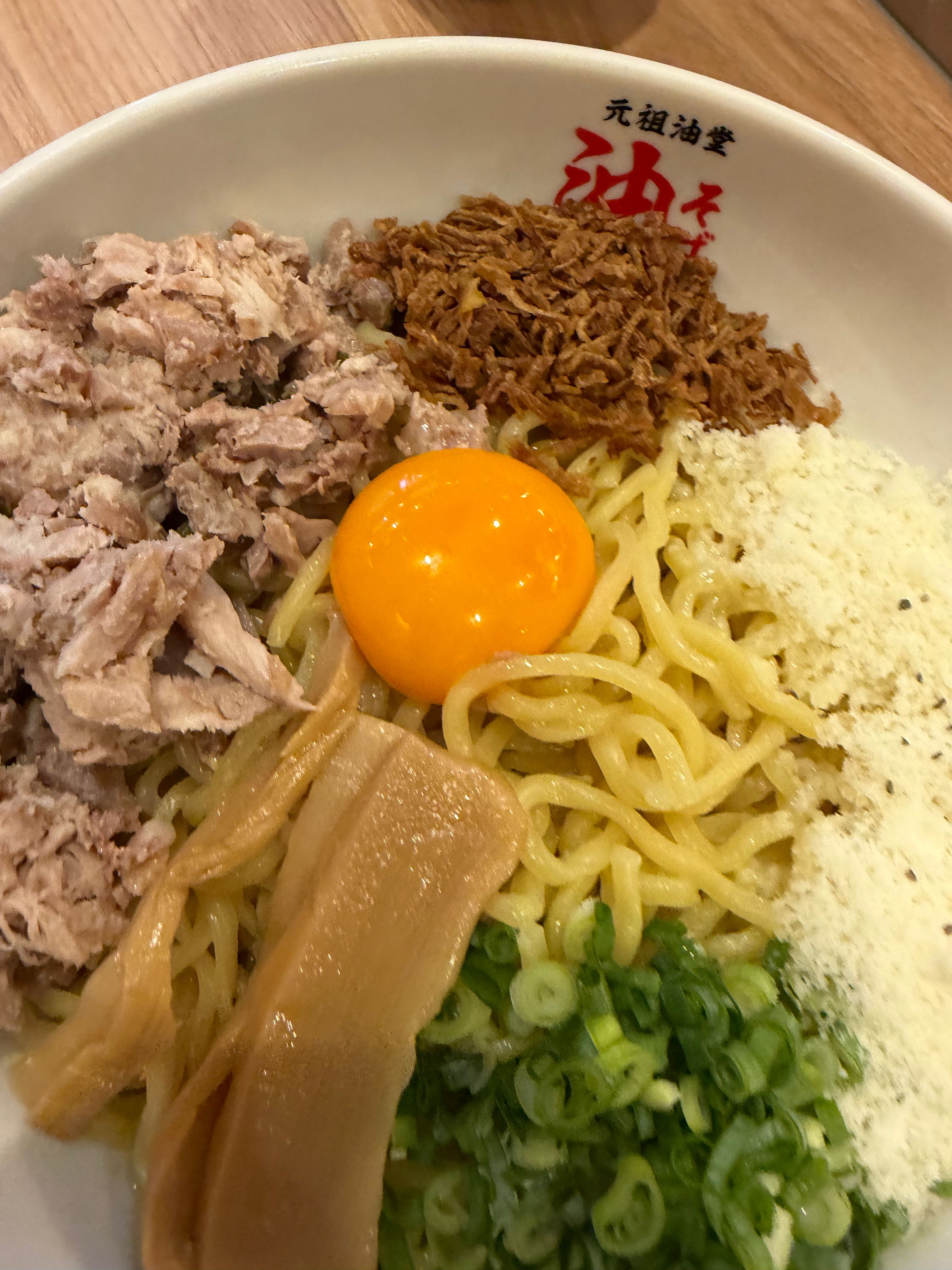 我家孝子来说晚安了（图3是东京B级美食「元祖油堂油拌面」，行家呀😯） 
