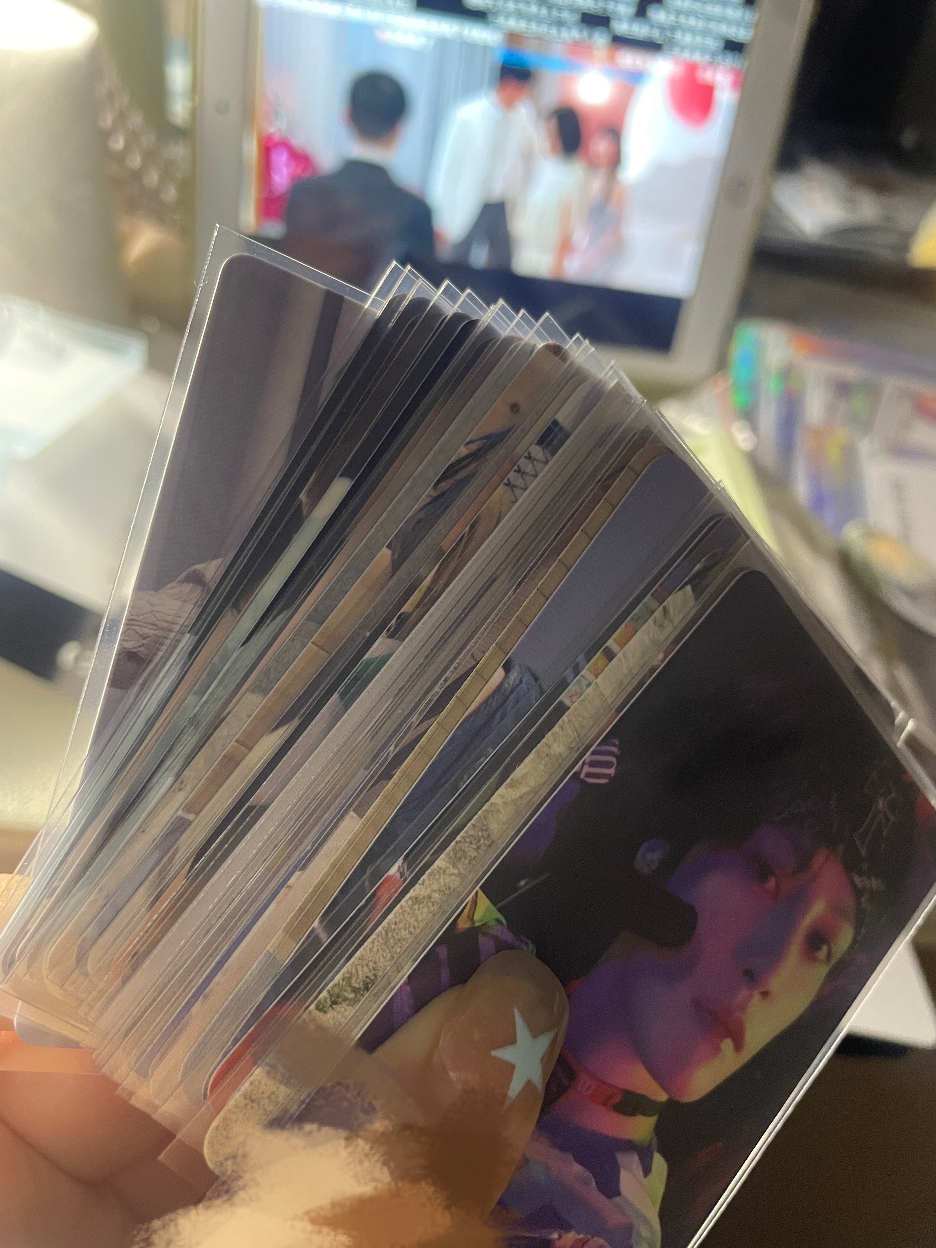 到沈阳第一件事就是把这些全塞进的卡册里面