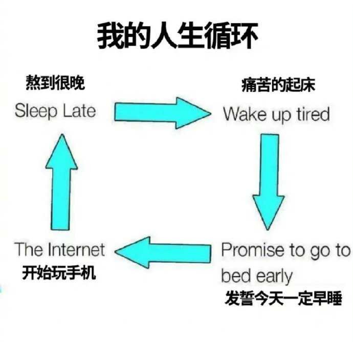 我陷入了人生循环