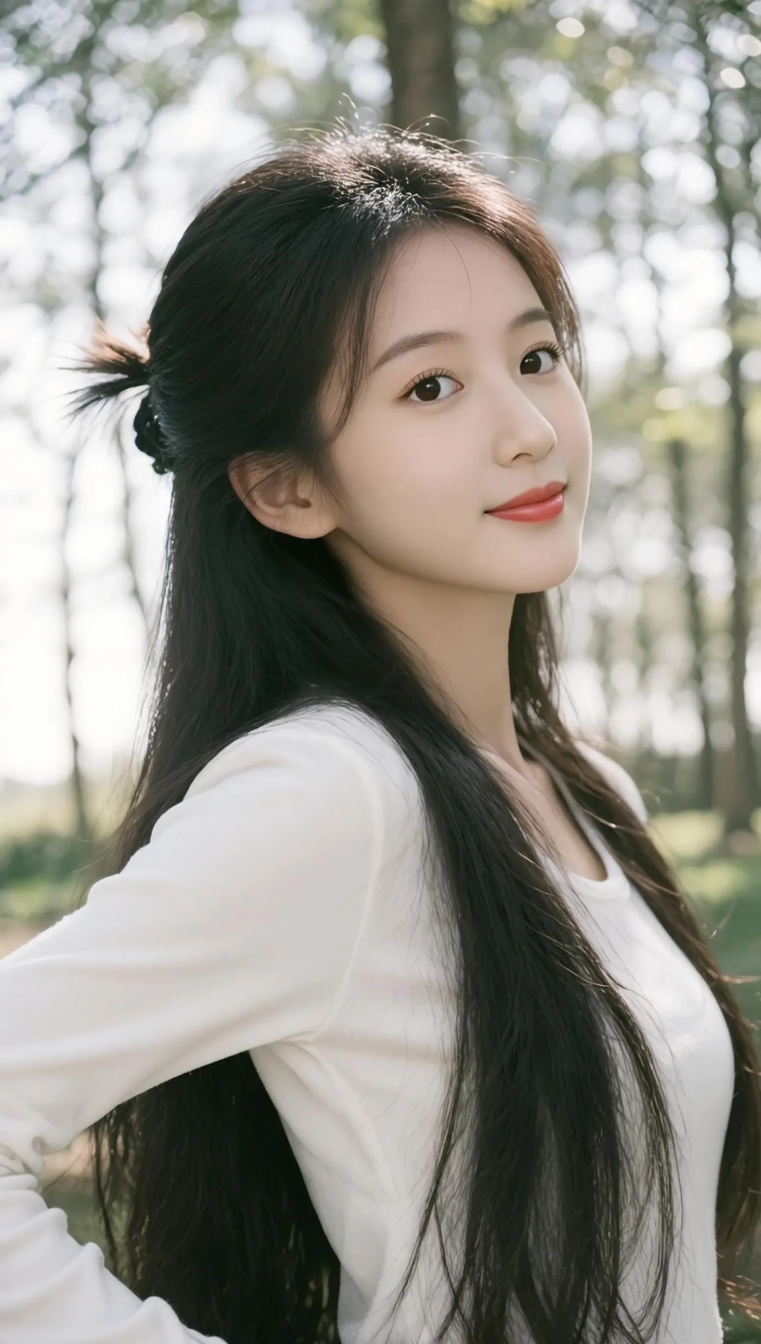 AI森系清透照 ai创作