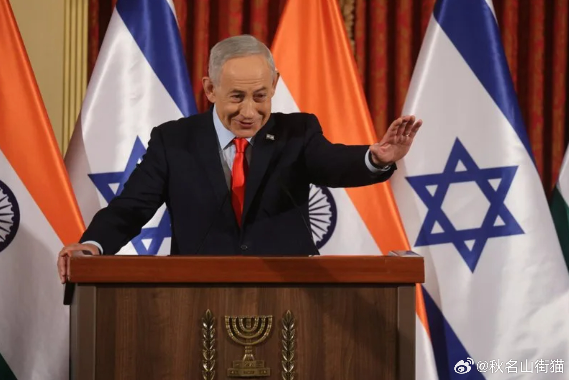 内塔尼亚胡誓言铲除伊朗政权 特朗普出席迎回阵亡美军海外新鲜事以美袭击伊朗中东现场