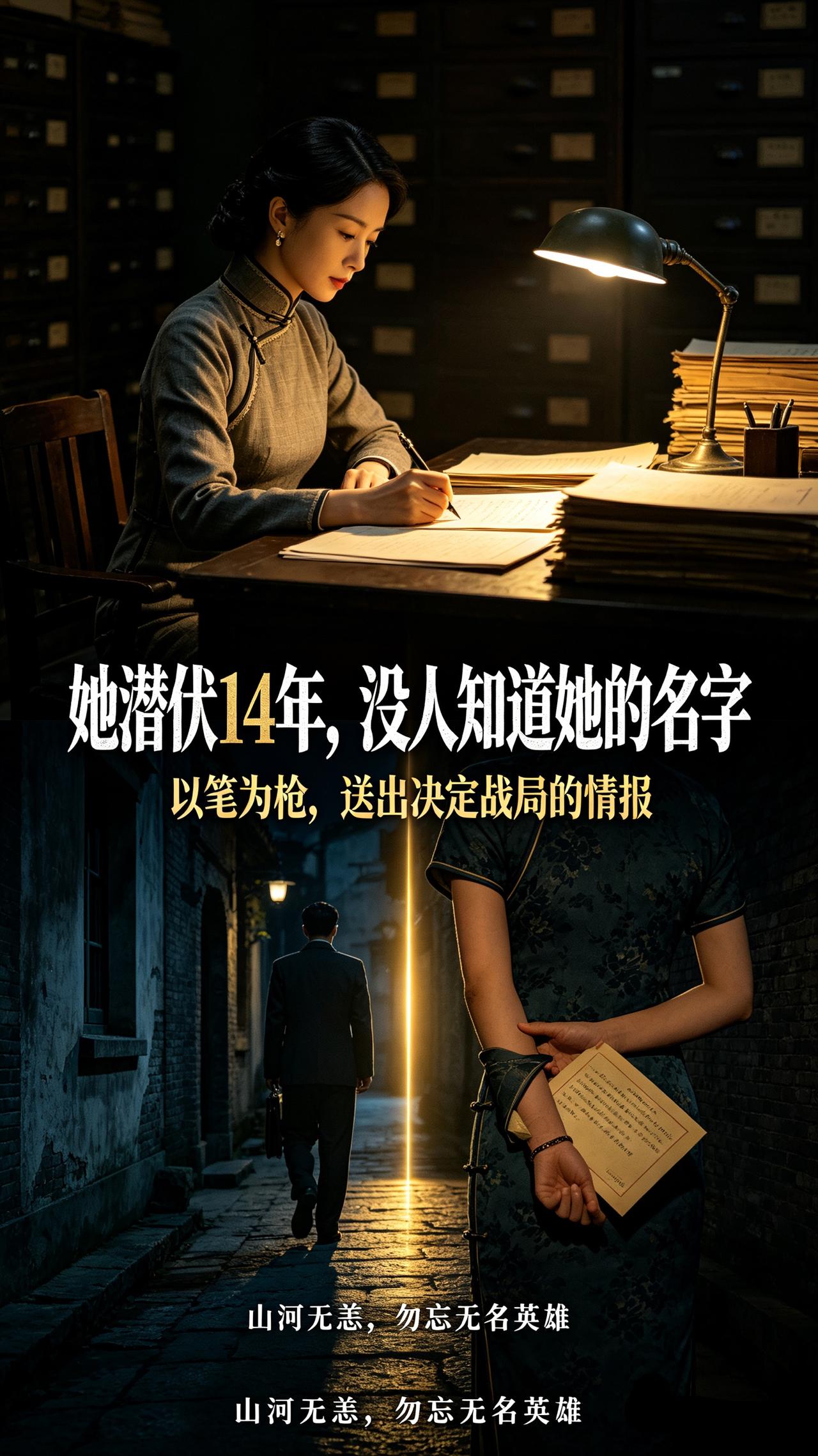 以笔为枪的巾帼英雄，潜伏14年，悄然瓦解蒋介石百万大军

在波澜壮阔的革命岁月里