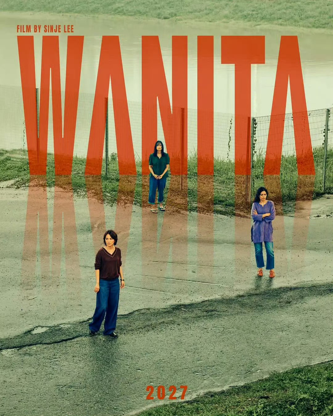 李心洁执导的电影《Wanita》发布首张海报，这是她作为导演的第一部作品。因李心
