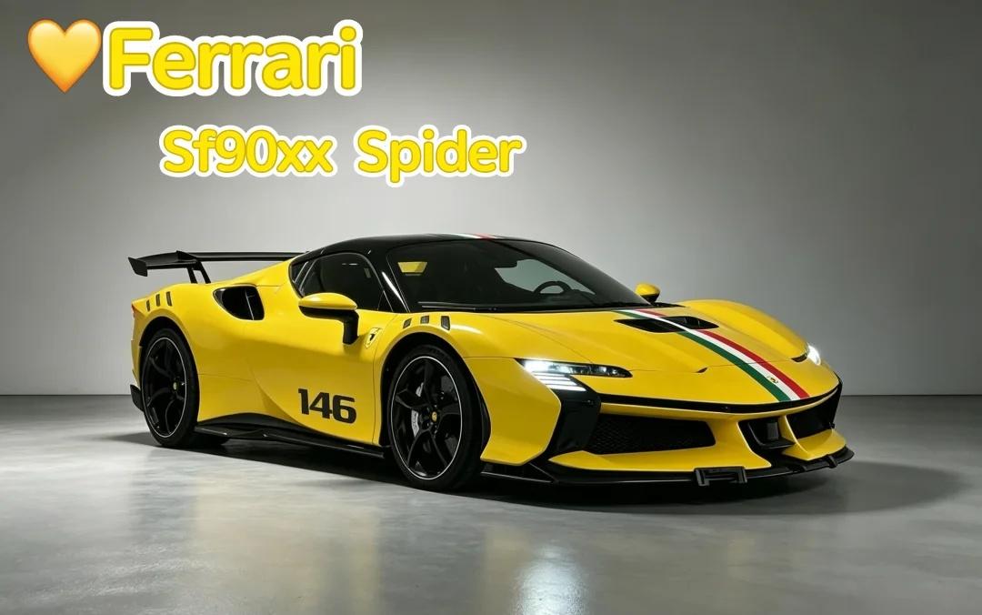 Ferrari Sf90xx Spider
法拉利XX系列首款可合法上路敞篷车型