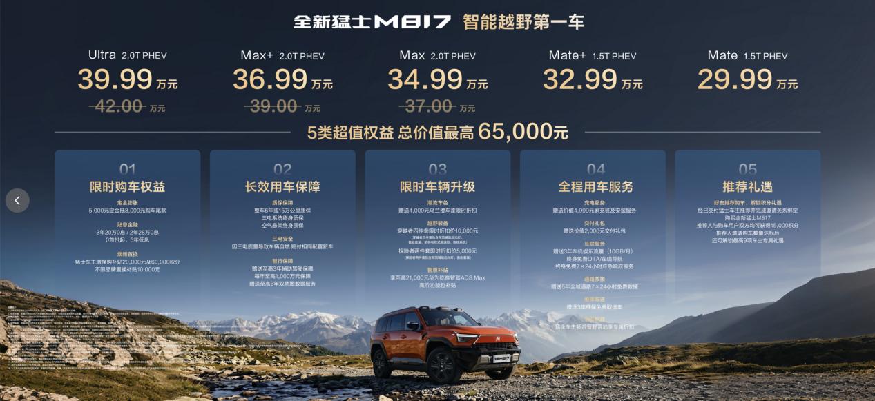 10-30 万国产硬派越野车：
212 T01：10.99-18.88 万
北京