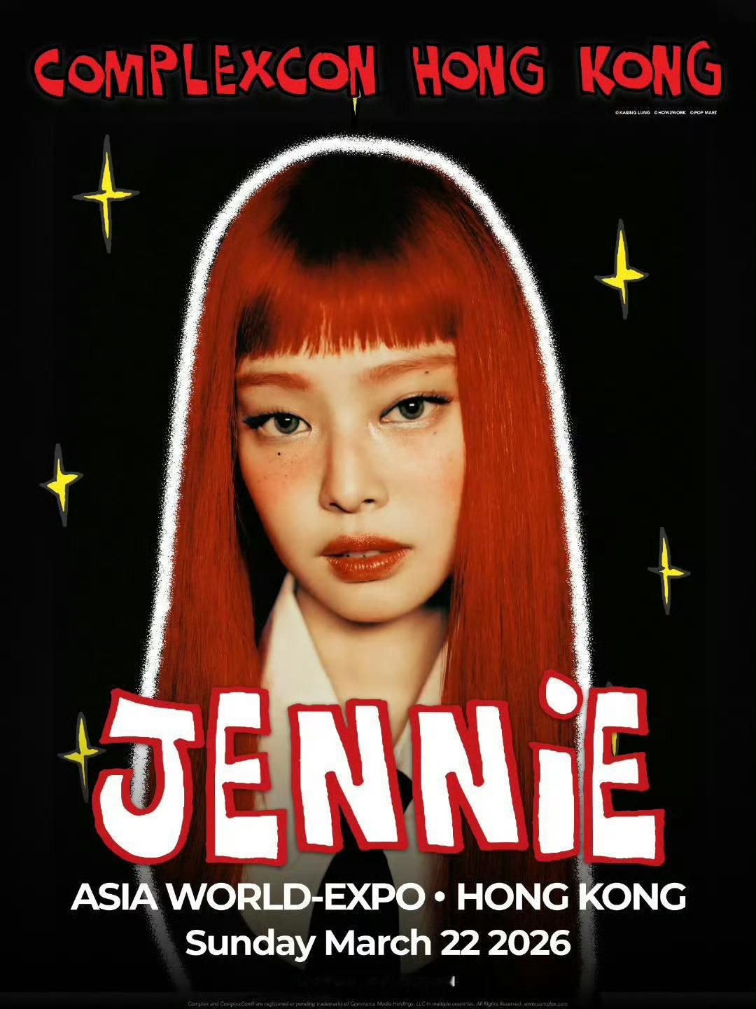 JENNIE香港演出JENNIE将压轴香港演出JENNIE将首次以个人身份登陆中