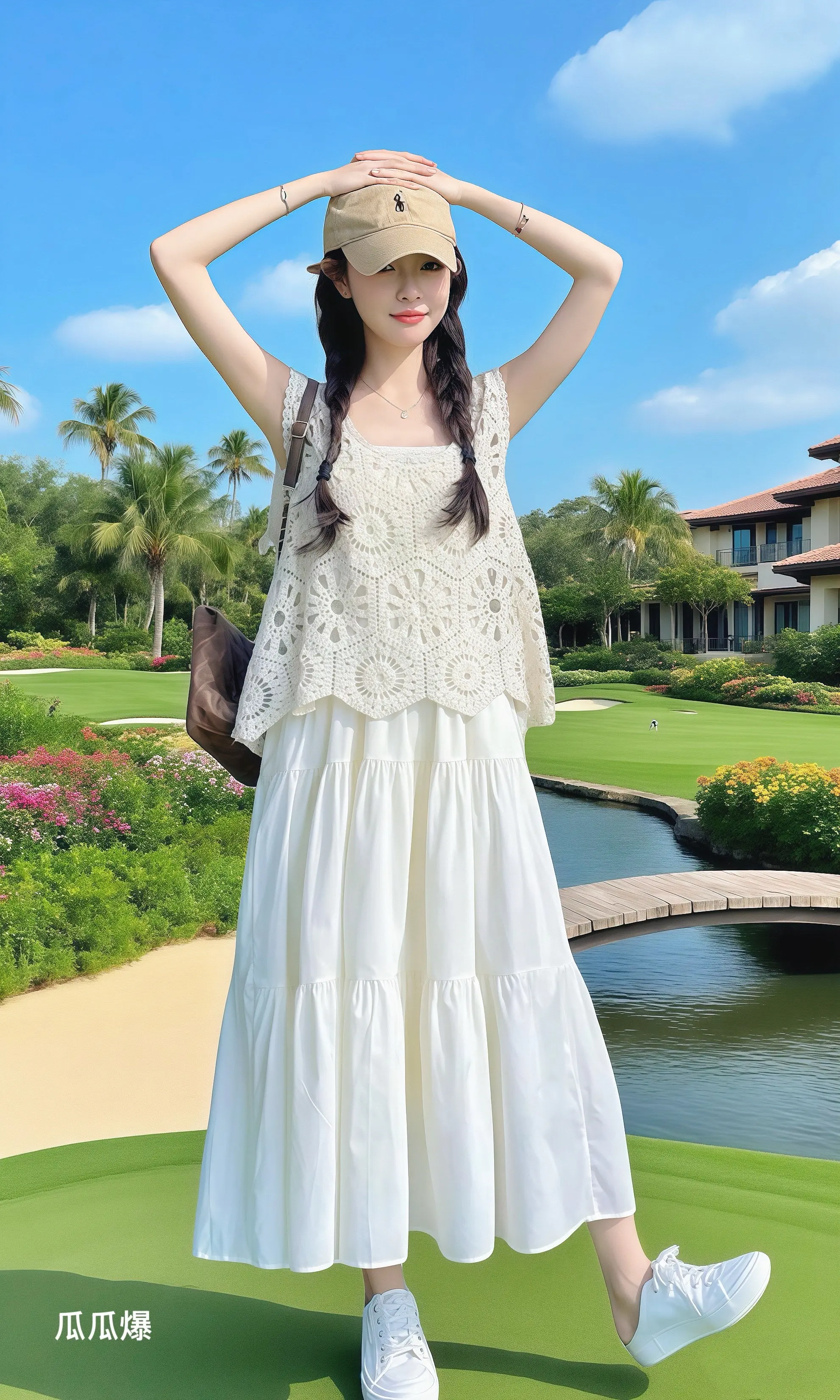 夏天该有的样子 夏天的颜色 美不美你说了算  夏日清爽穿搭 小个子显高显瘦穿搭