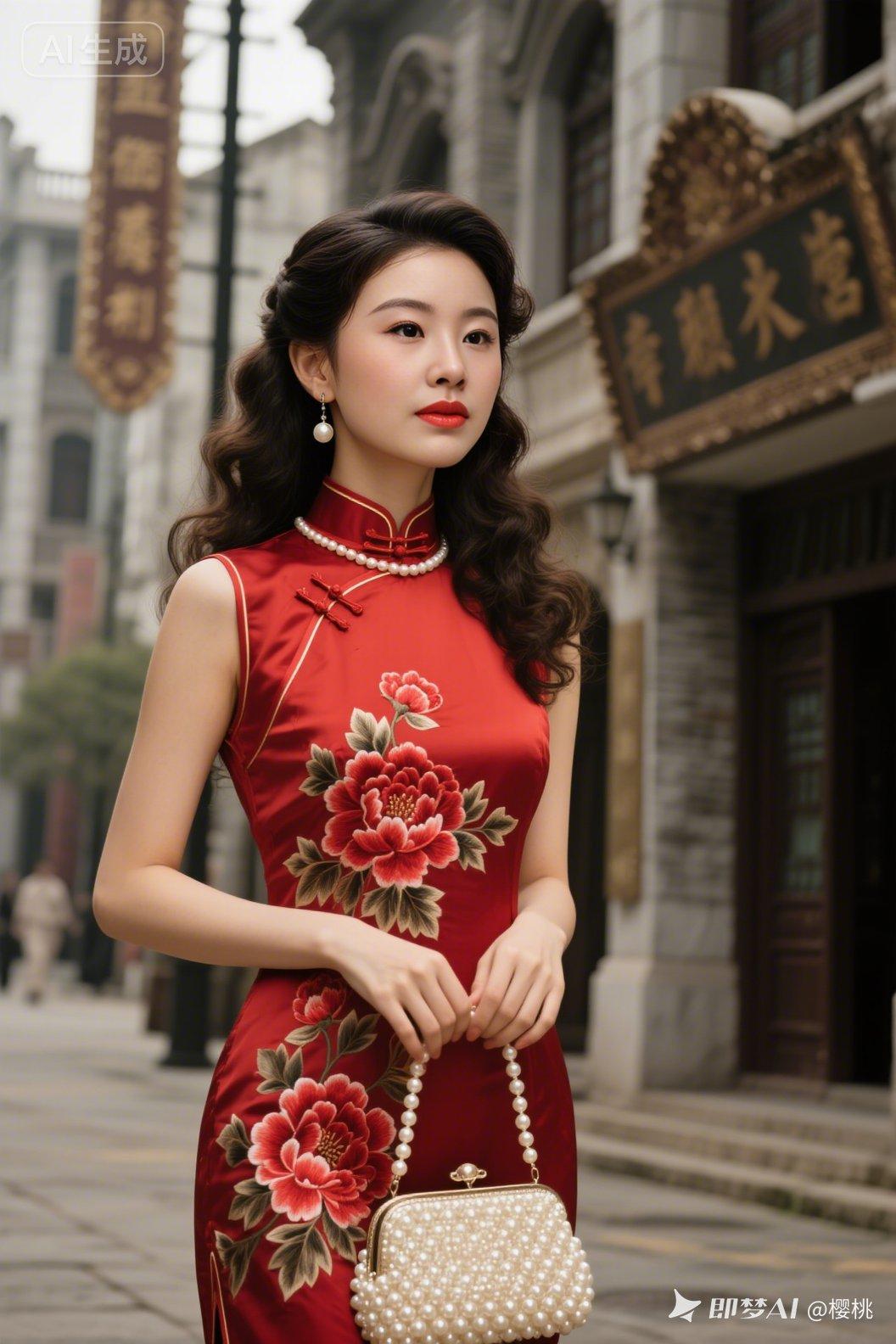 复古旗袍，韵味十足，优雅气质，尽显东方美！