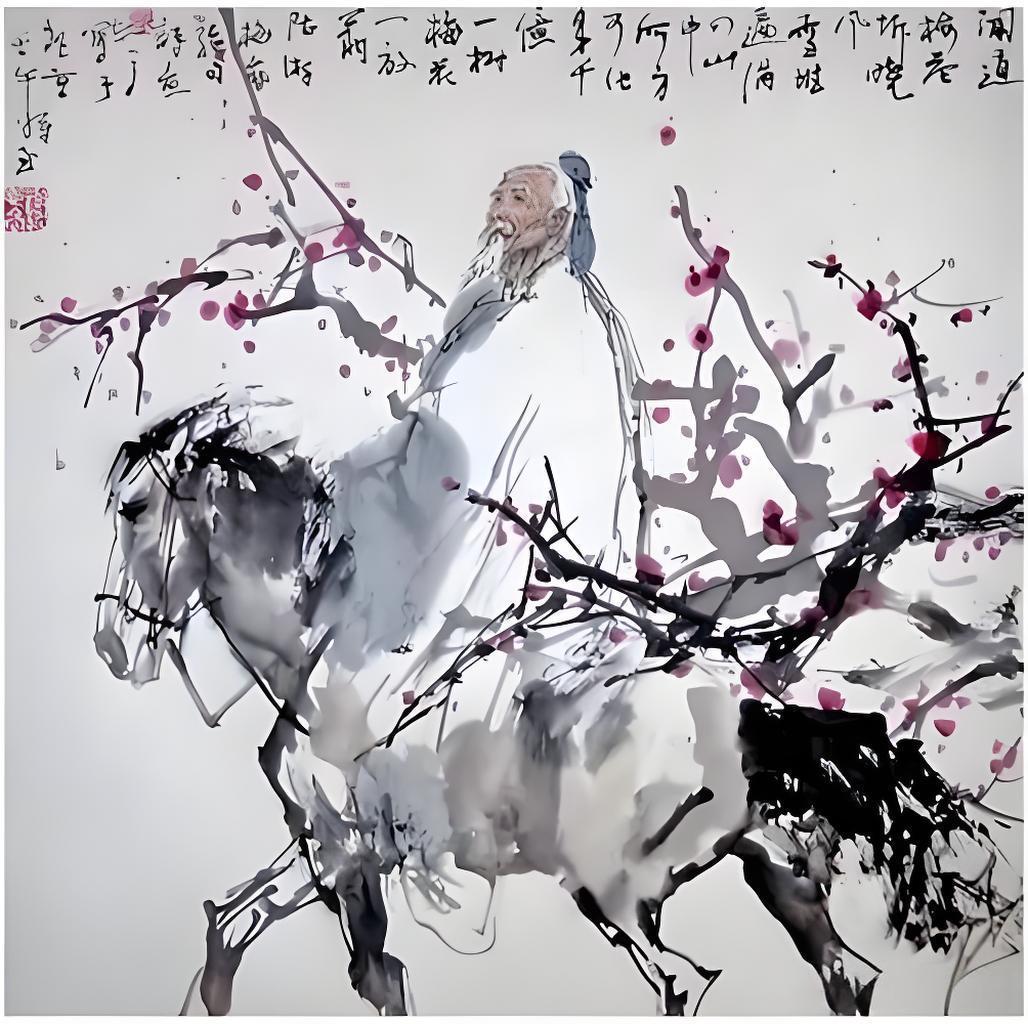 上联：观花骑马悠哉走
下联：[比心]

网络图片/诚谢侵删