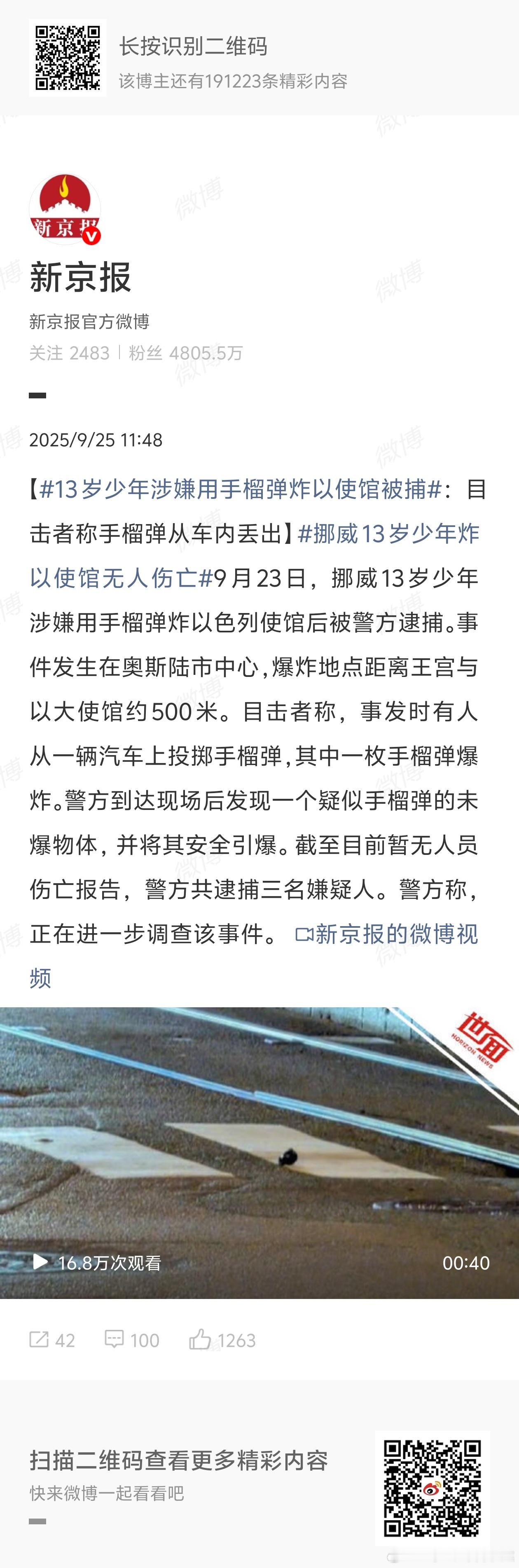 13岁少年涉嫌用手榴弹炸以使馆被捕最后一个维京人是吧 ​​​
