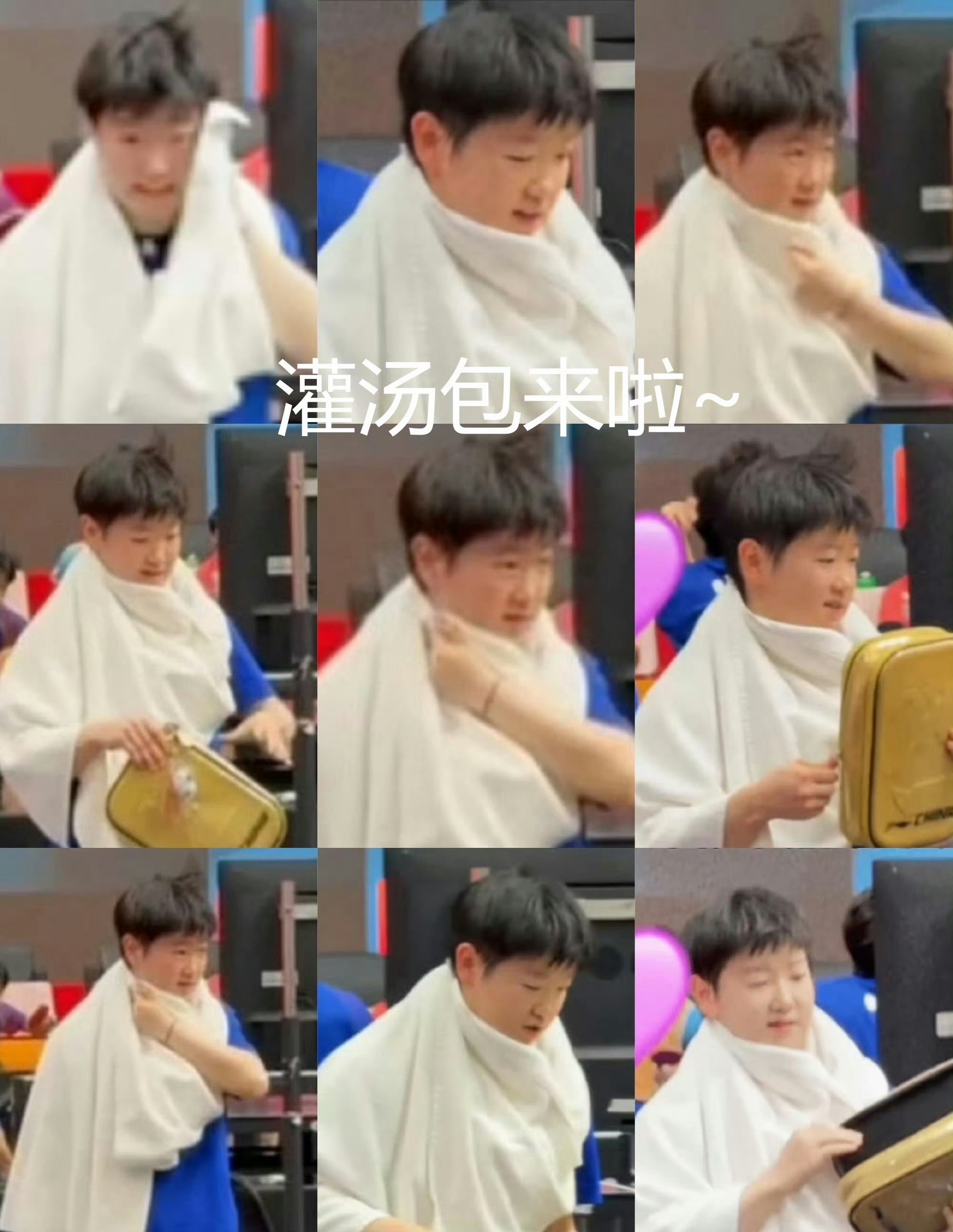 孙颖莎吃饭都有冠军相孙颖莎连吃饭都超有范儿，动作优雅又不失霸气，仿佛每一口饭都在