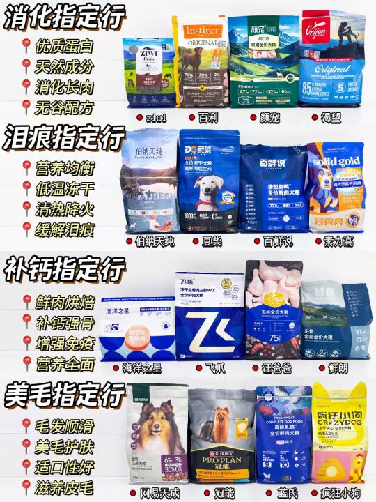 高性价比狗粮吐血整理！新手养狗必看攻略篇