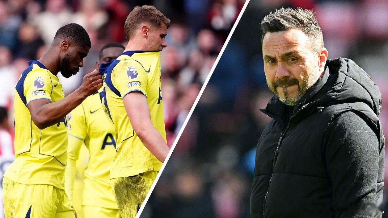 【距离降级又近一步】Opta：热刺0比1不敌桑德兰，他们的降级概率升至46.5%