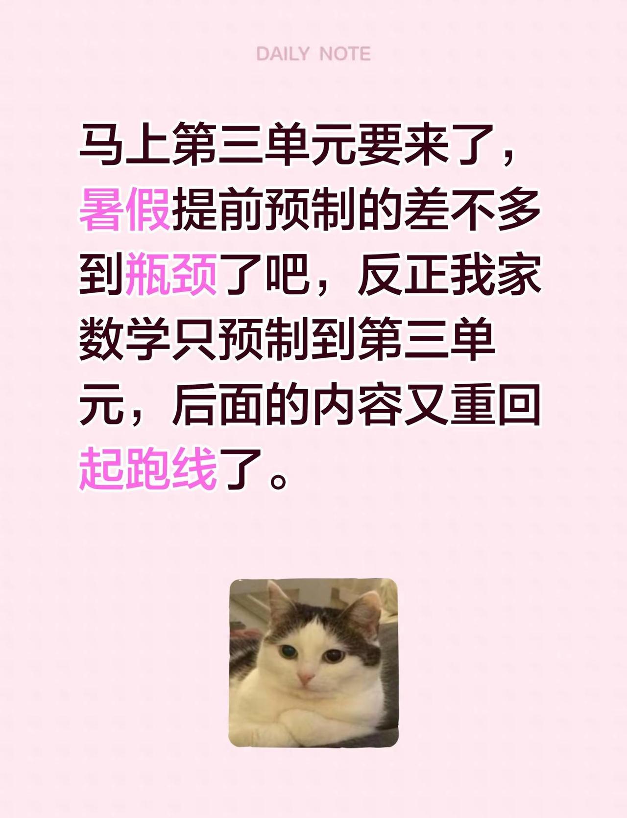小升初暑假预制内容已消化，重回起跑线。小升初 数学预习 初中生家长 教育分享 七