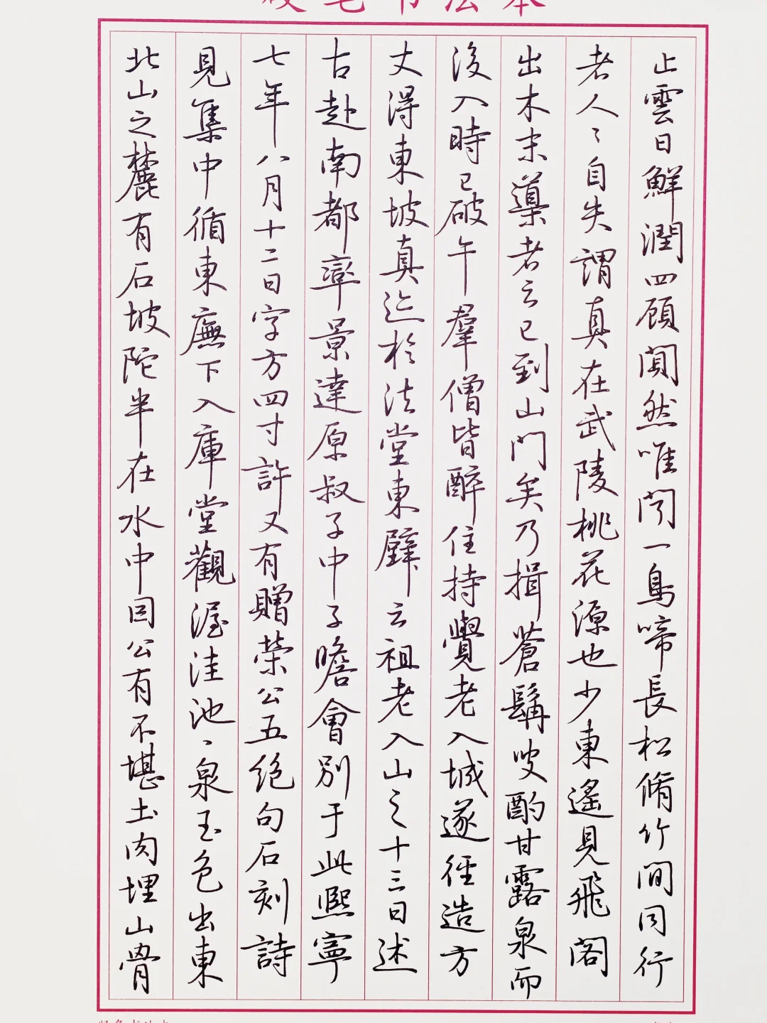临鲜于枢行书册6