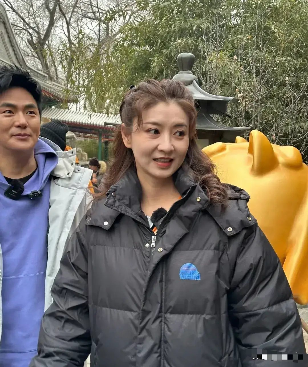 温实初49岁，沈眉庄40岁， 男人过了60老的快，女人40左右老的快，相反到五六