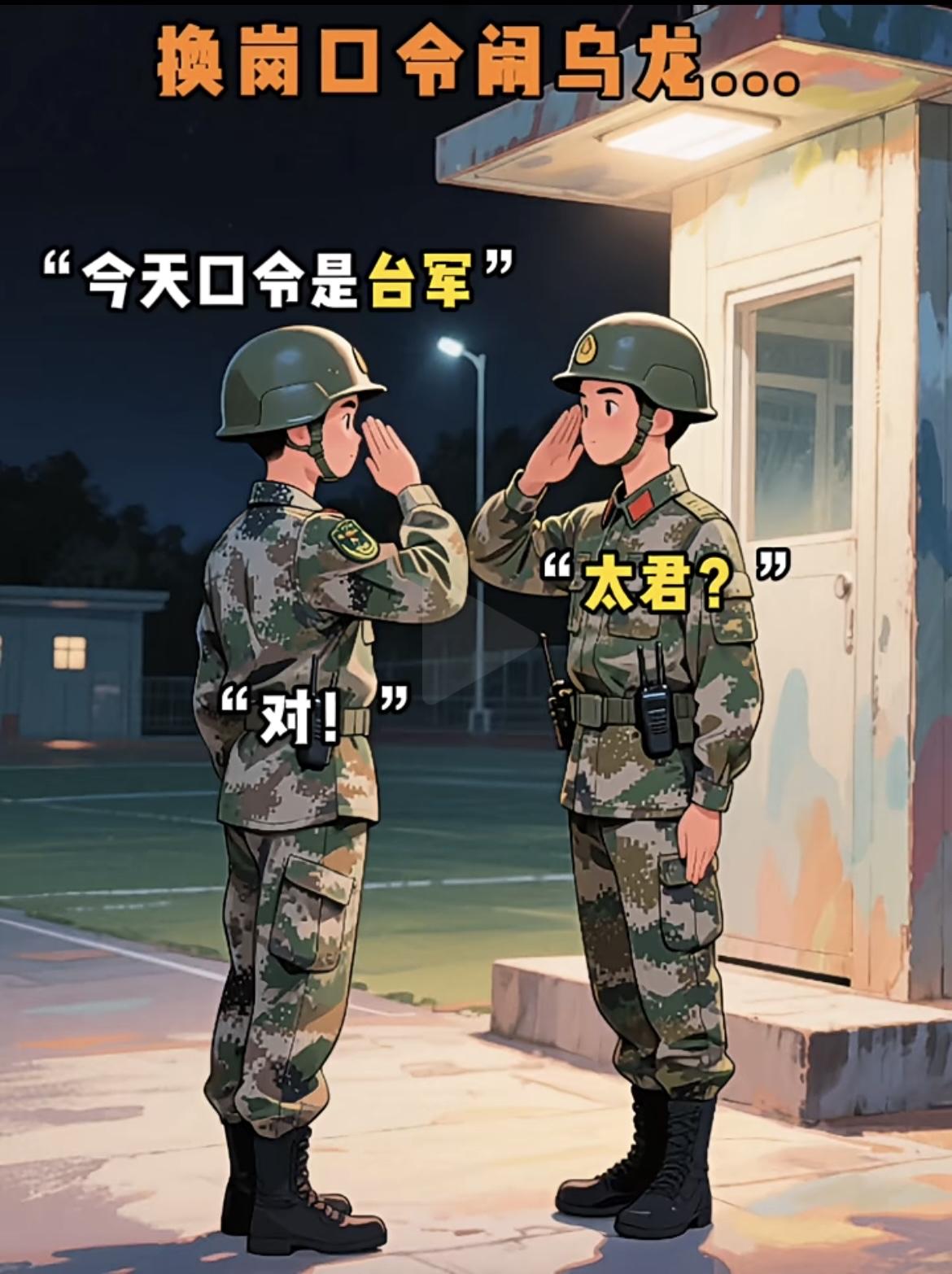 “今晚的口令是什么，”[快哭了][皱眉]