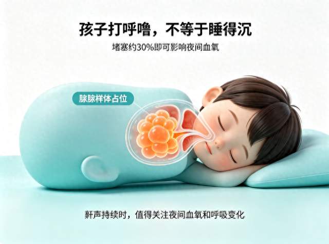 柳叶刀：儿童腺样体肥大，堵塞 30%，就会悄悄降低睡眠血氧