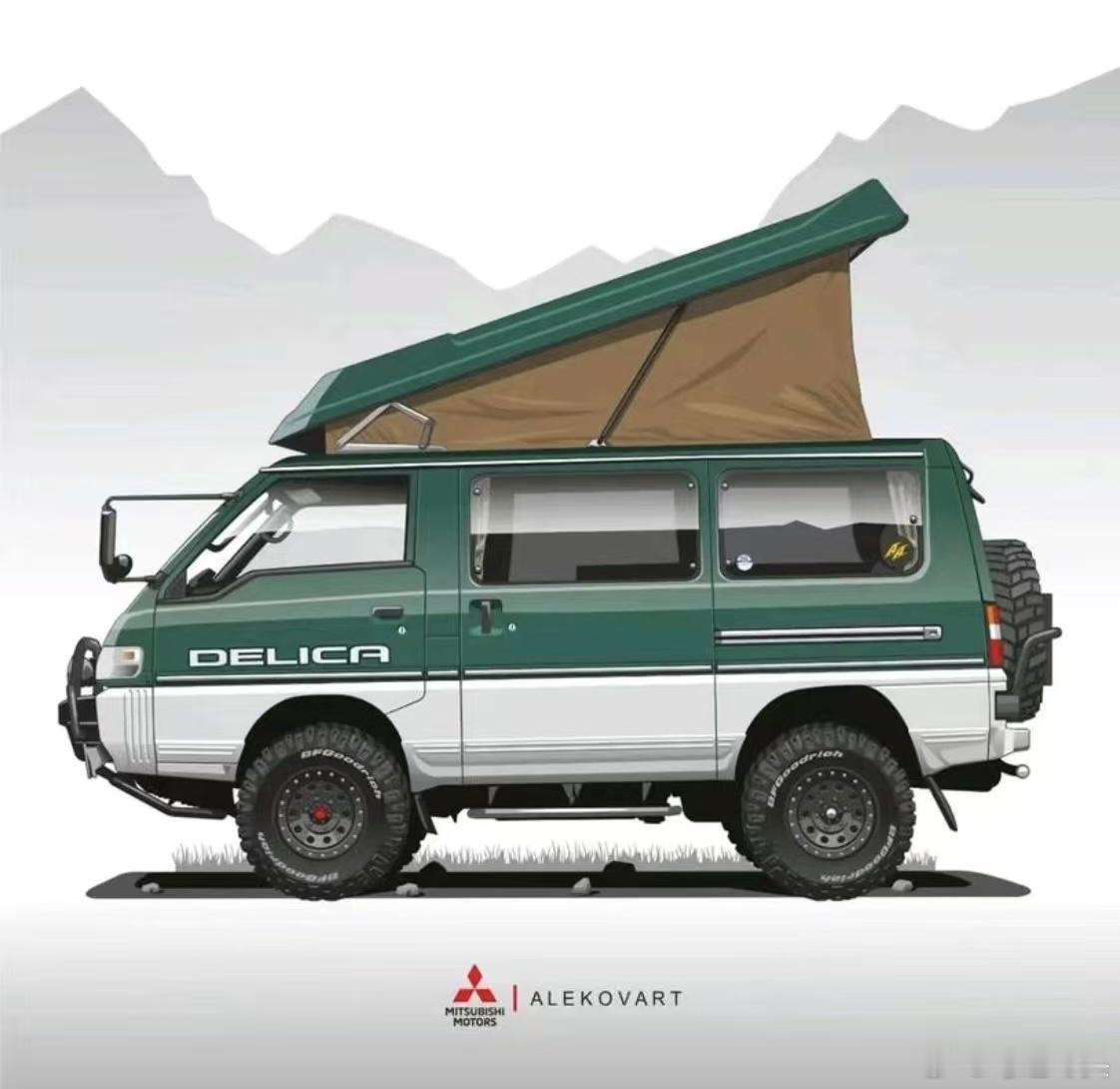 vanlife[超话]  DELICA得利卡 ​​​