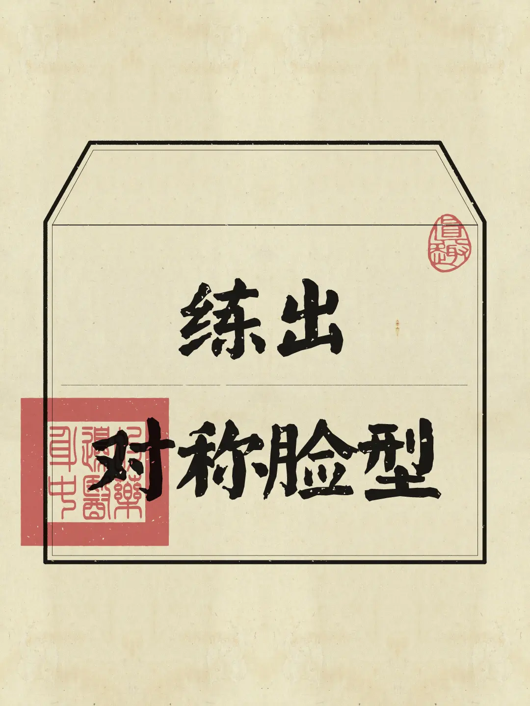 如果你大小脸，下颌线不清晰都可以试试，这个动作在瑜伽里叫狮子式。