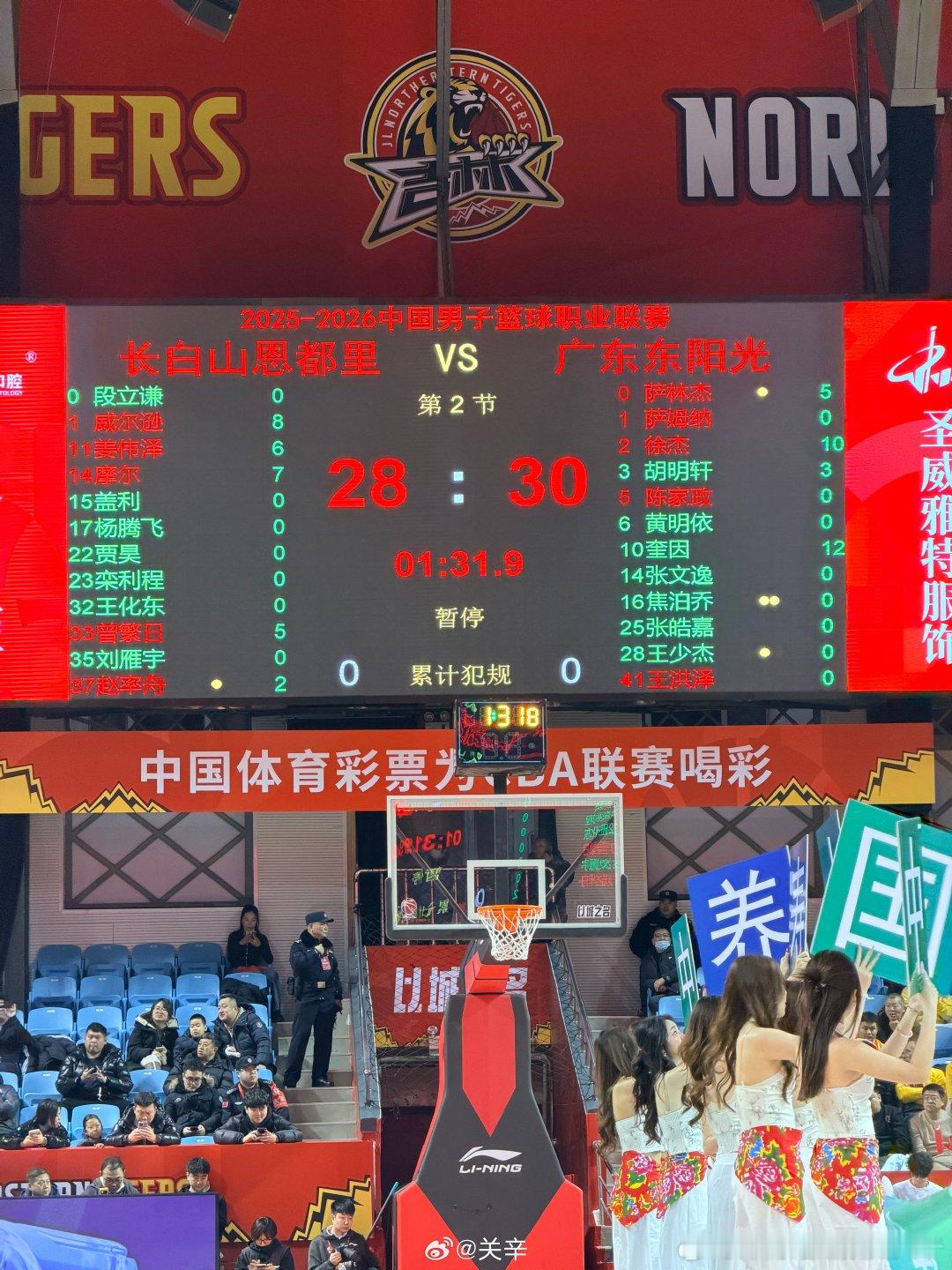 吉林男篮vs广东男篮 对攻大战 长春·长春市体育馆  cr：关辛 