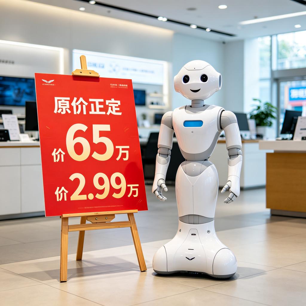 人形机器人价格崩了！宇树机器人从65万一路降到2.99万，降幅超95%。2026