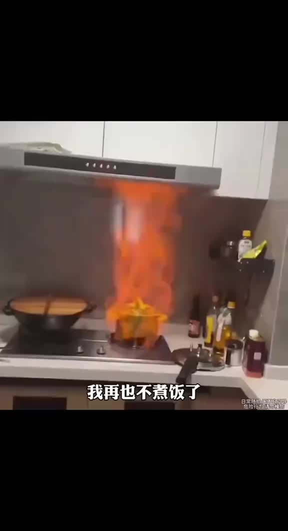 厨房搞笑视频 厨房里的欢乐时光
