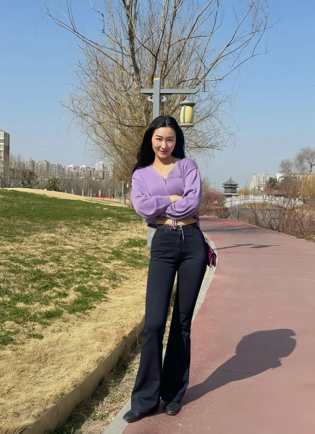 时髦精 喇叭裤 尝试更多的风格