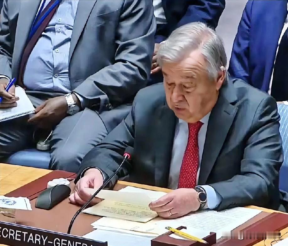 2月4日上午的最新消息，速报，全都不容错过，第六条： 联合国秘书长古特雷斯重申 