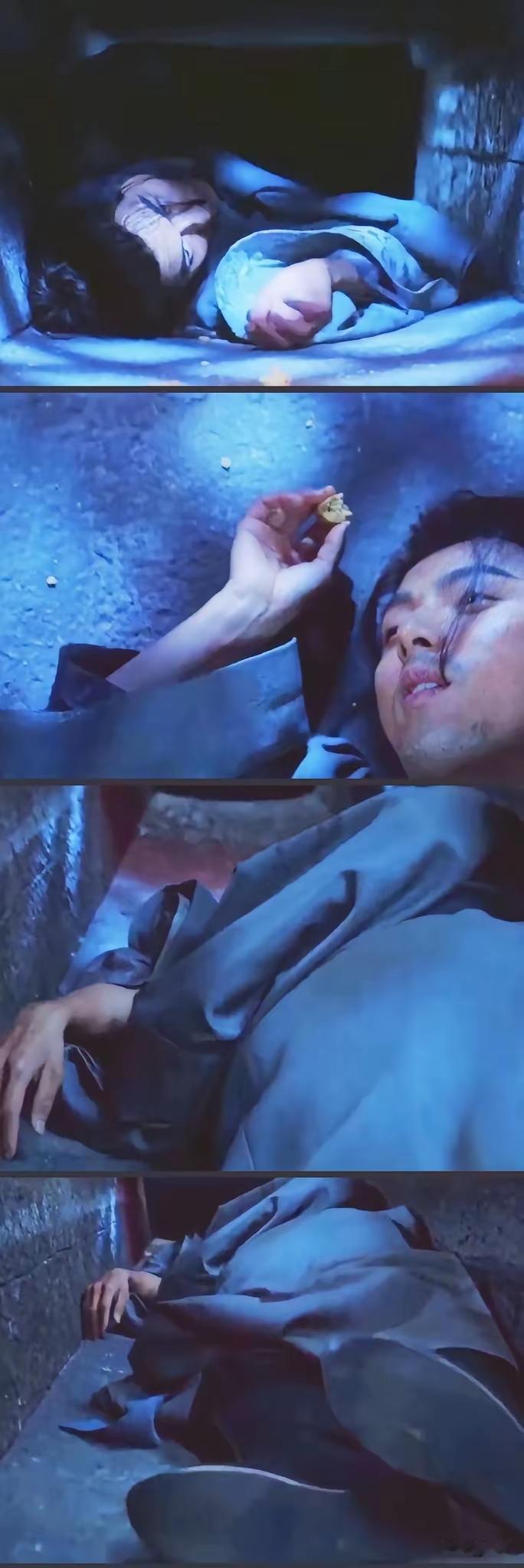 《长安二十四计》里顾玉这段，看得人拳头都硬了！
 
镜头从他沾满血污的脸往下移，