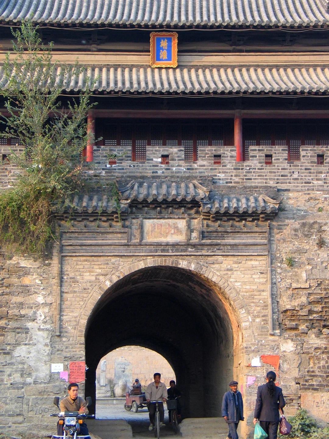 安徽寿县古城墙旧影