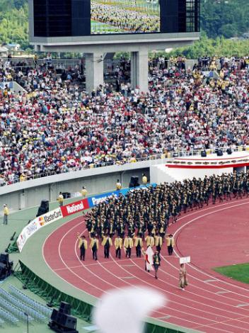 7月中旬，日本名古屋亚运会的参赛名单总算全部落定了。45个国家和地区的奥委会确认