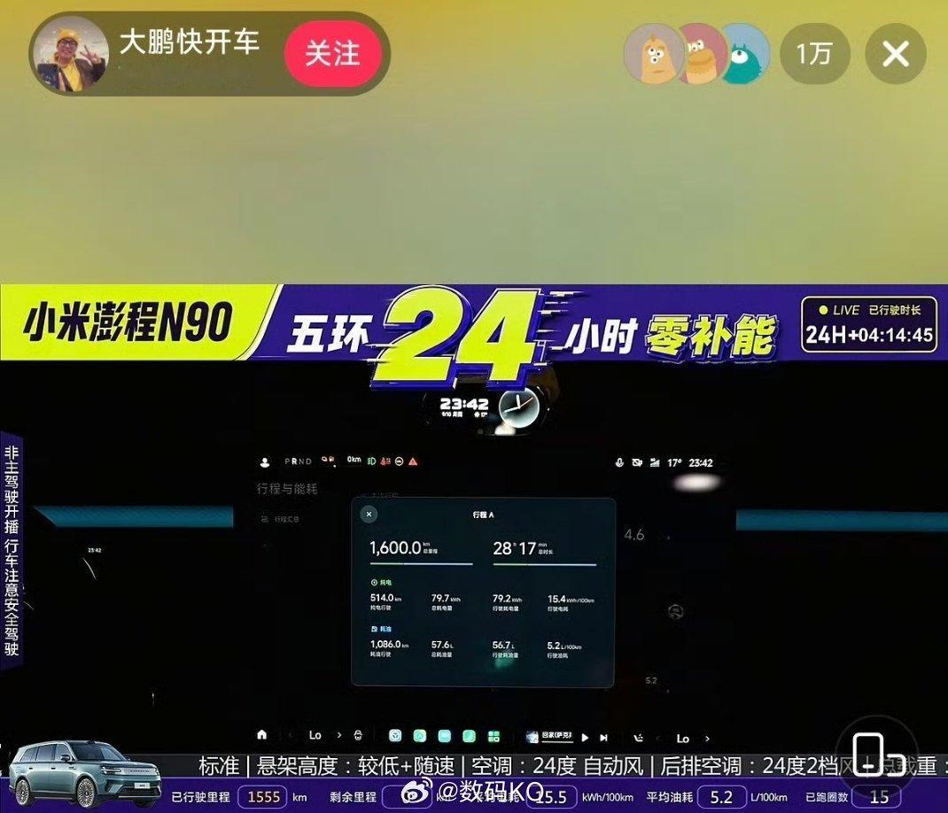 小米澎程的续航测试是真的熬人啊，太强了，爬的测试员都快崩溃了[允悲]小米澎程N9