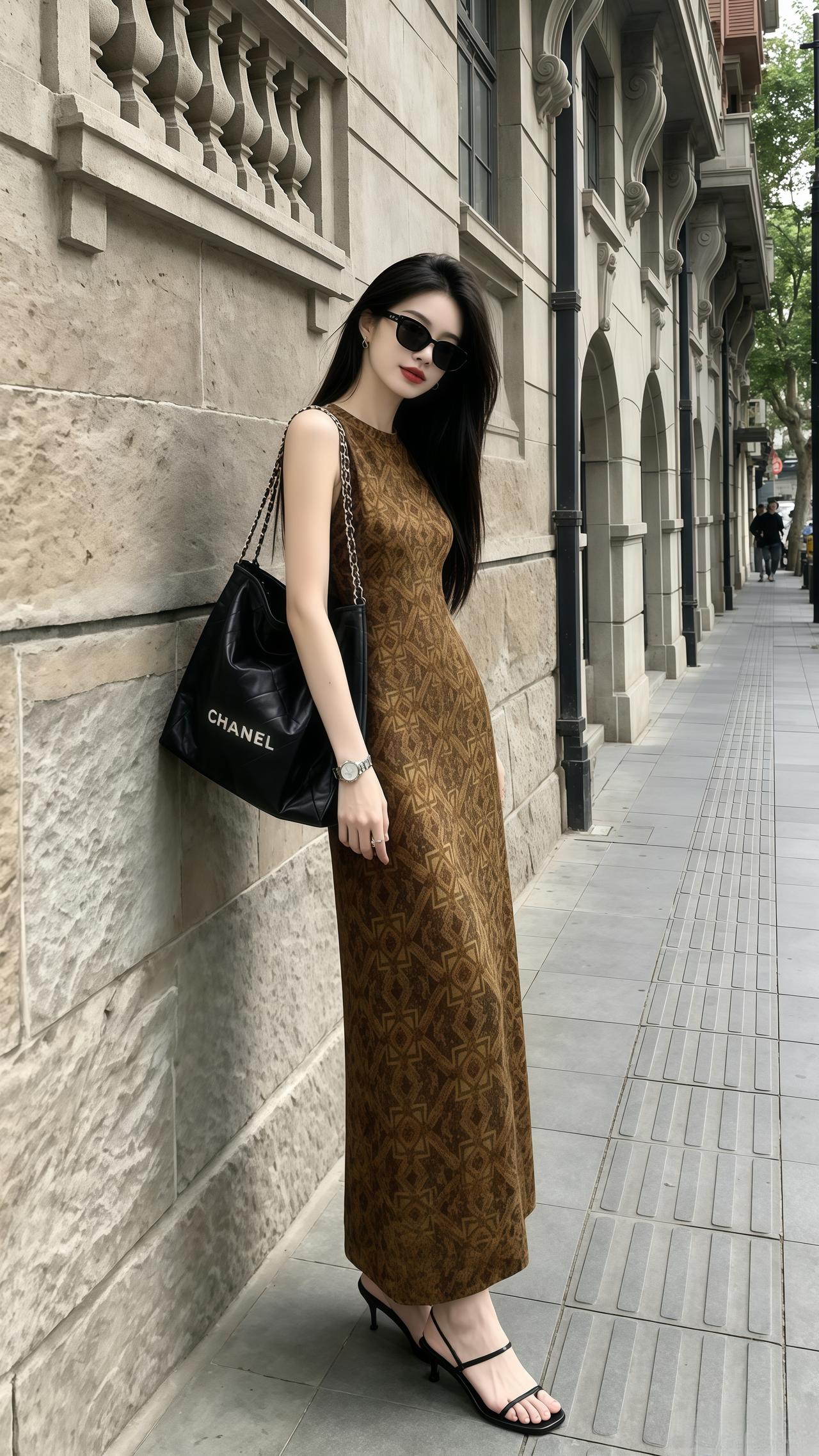 新中式穿搭复古连衣裙 连衣裙  高级感穿搭气质穿搭