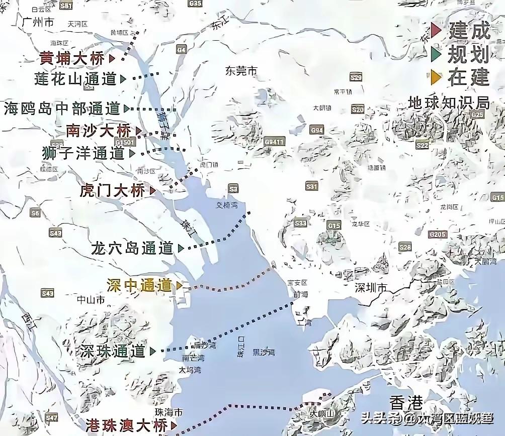 建议规划龙穴岛通道，应当命名为真正意义上的“南沙大桥”
 
很多外地朋友提到南沙