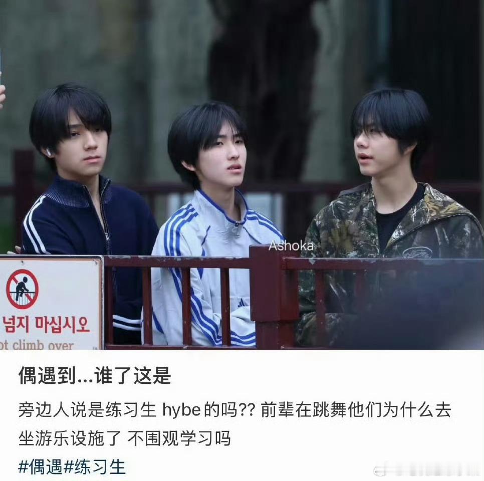 我的法。。。时代峰峻的几个练习生 被当做hybe的练习生了 