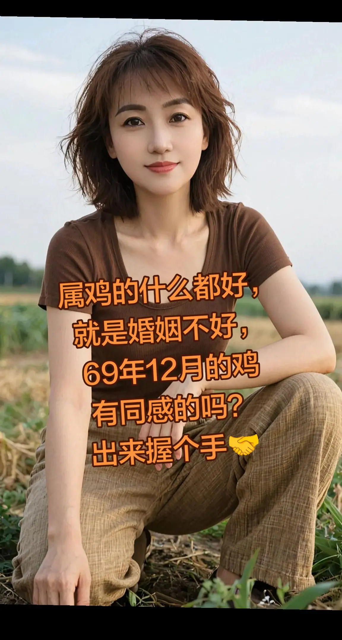 69年十二月二十四的鸡，出来握个手