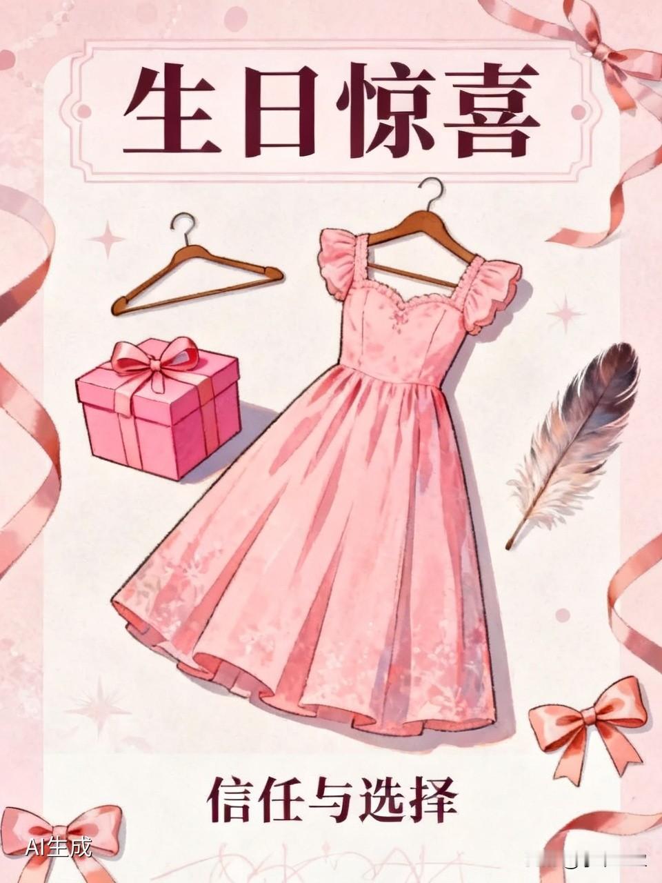 某个品牌的小姐姐，联系我，说我过生日了，可以给我发一些衣服的图片，如果感觉喜欢，