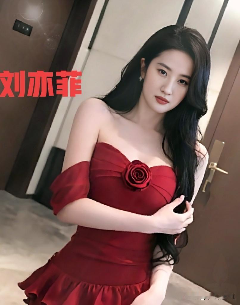 刘亦菲红色造型惊艳绝伦气质优雅美的让人心动不已  女明星 气质女明星