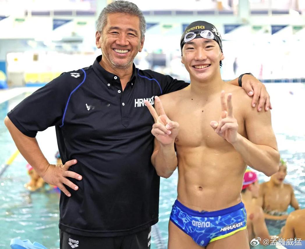 日本游泳天才中学生放话要和覃海洋拼绝杀 日媒预言两年后他将破世界纪录奥运夺金日本