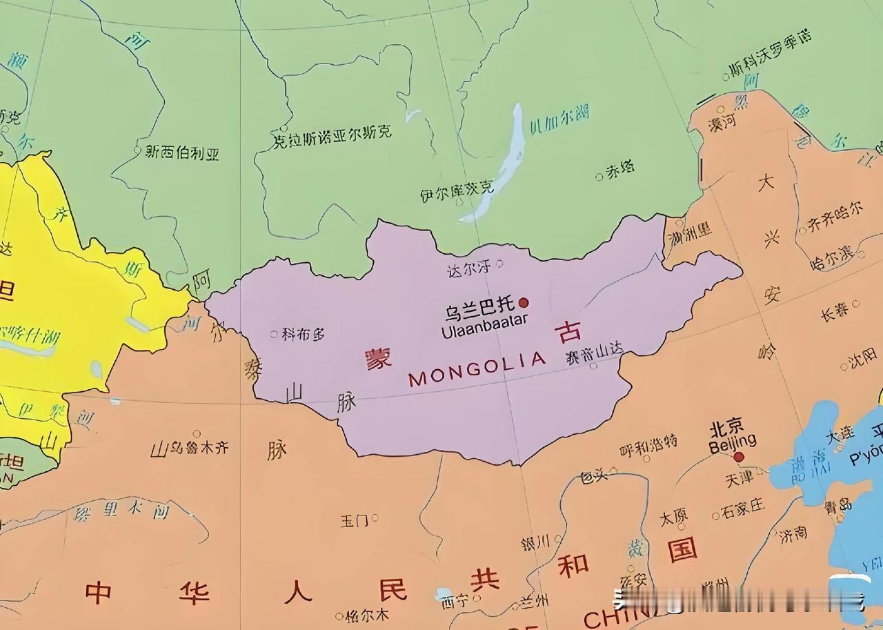 网上总有人瞎操心，问蒙古国会不会加入北约。
 
我看这些人大概率是没仔细看地图，