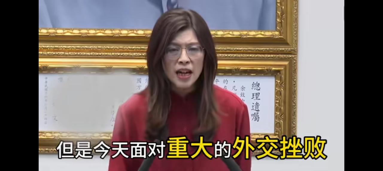 抓住机会，郑丽文很批赖清德。
不过语言不犀利，
这与女侠性格大相径庭，今天的演讲