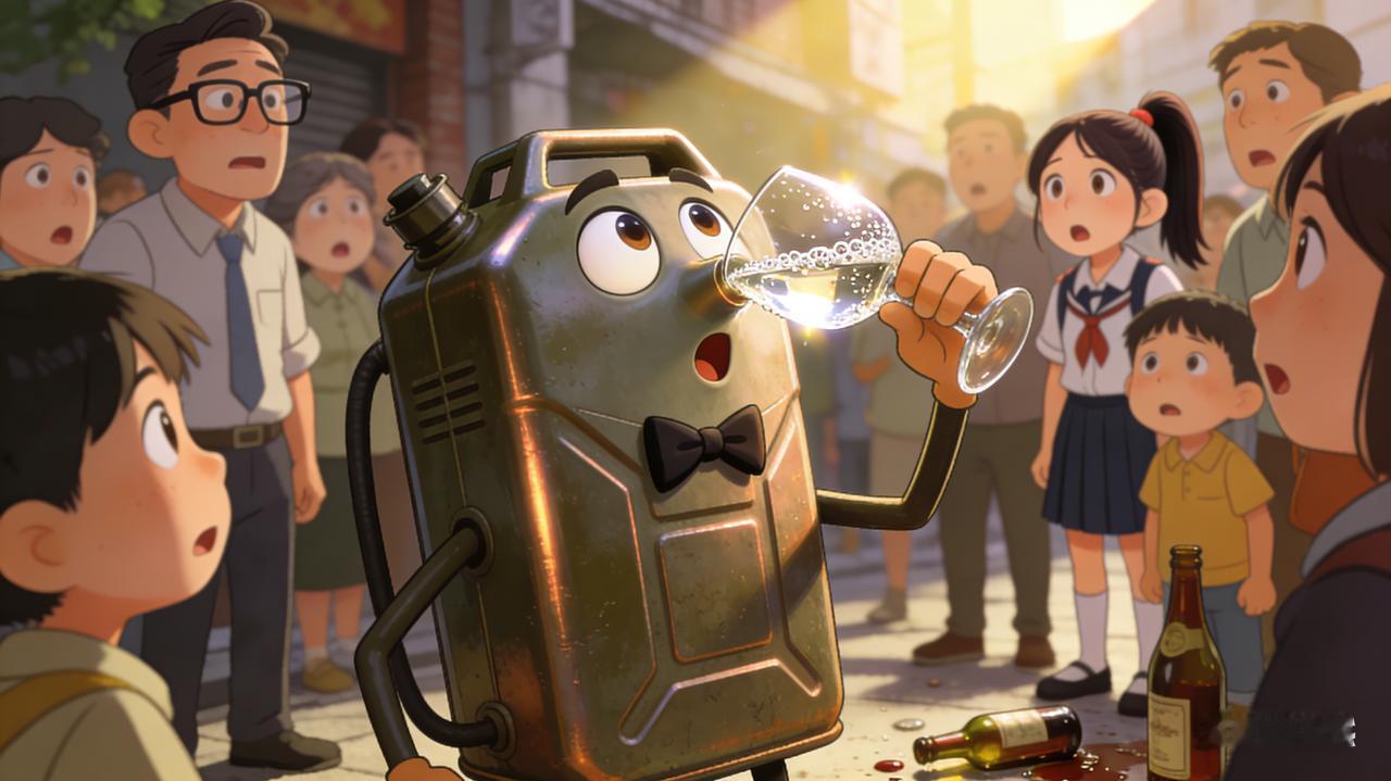 汽油兑酒精是不是耍流氓?是不是汽车也馋酒喝了？交警以后也应该查查车喝没喝？