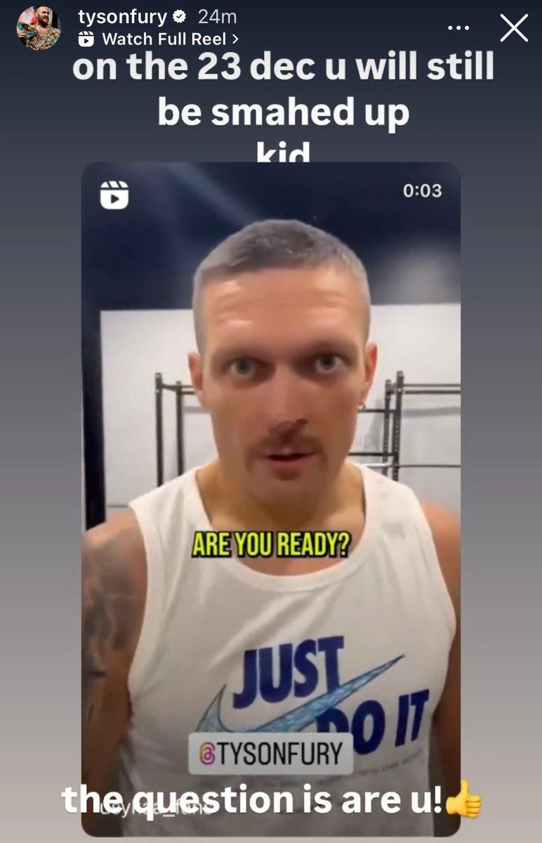 #拳坛速递# 这一次应该不会再出幺蛾子了吧。泰森-富里（Tyson Fury）今